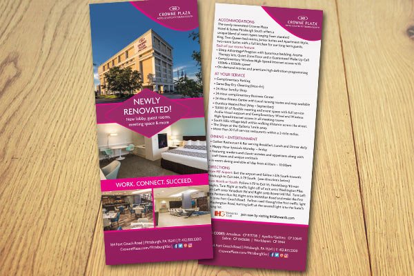 Renovation Announcement - Branded - Rack Card